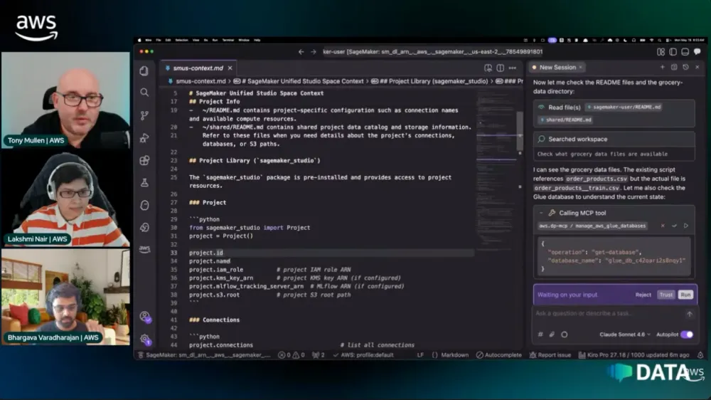 Accelerating data workflows with AI Agents in your IDE