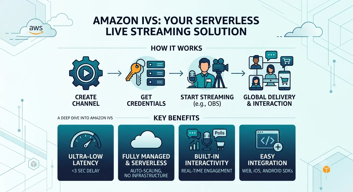 Go Live in Minutes: Building Your First Live Stream with Amazon IVS