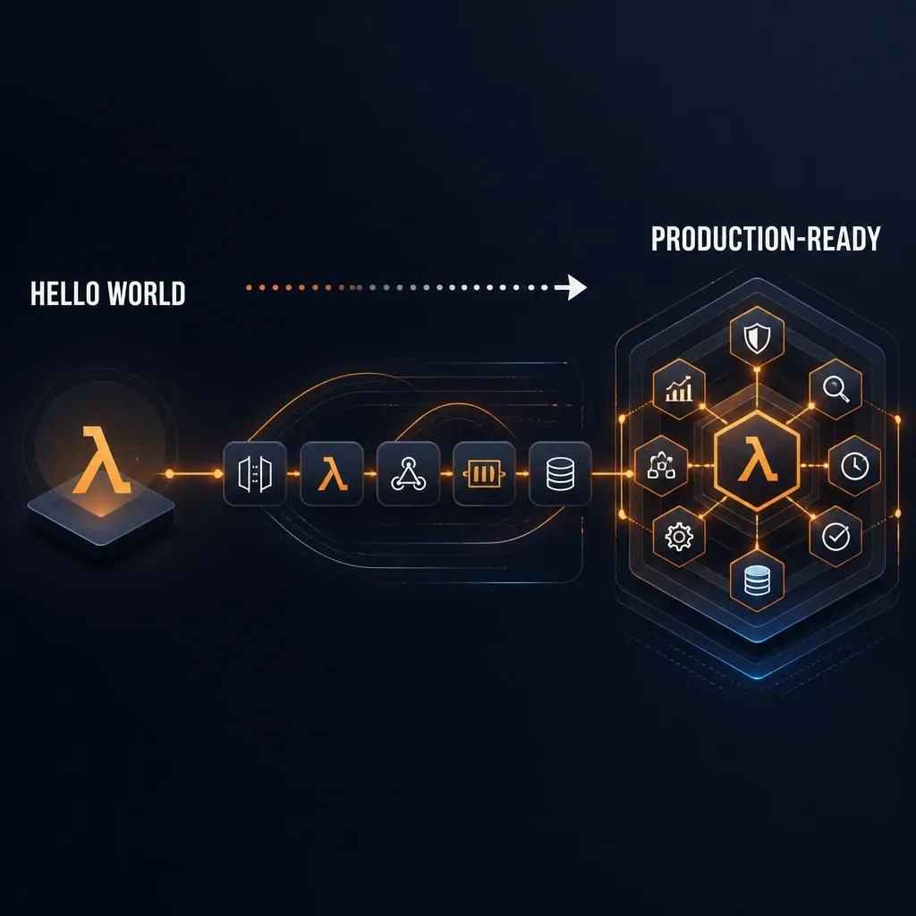 Building Production-Ready Serverless Applications:
Engineering Lessons Beyond "Hello World"