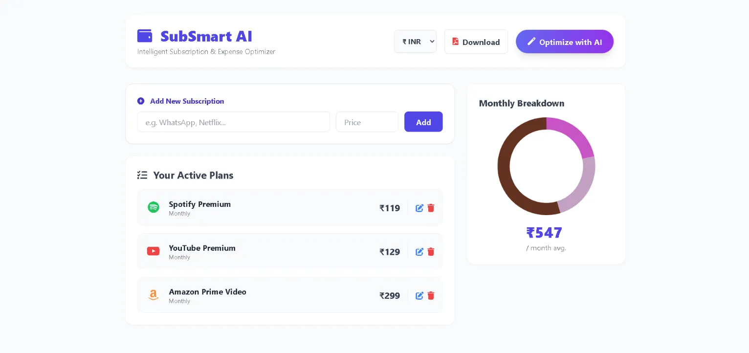 Deploying SubSmart AI with AWS Amplify in 3 Hours