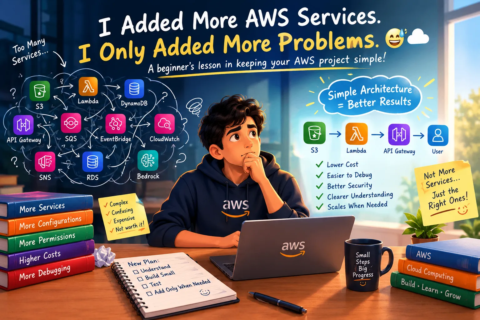 I Added More AWS Services. I Only Added More Problems. π
βοΈ