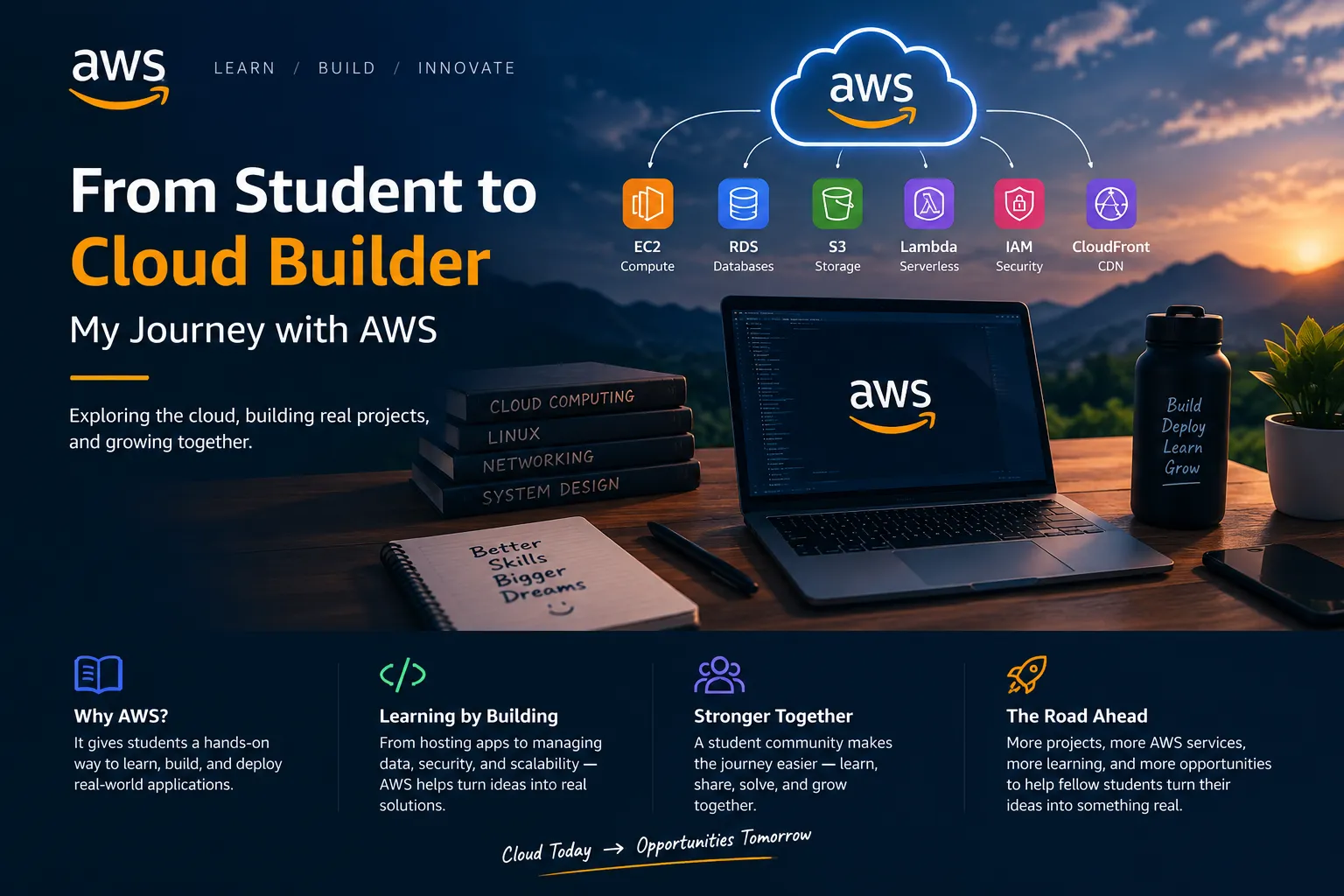 From Student to Cloud Builder: My Journey with AWS