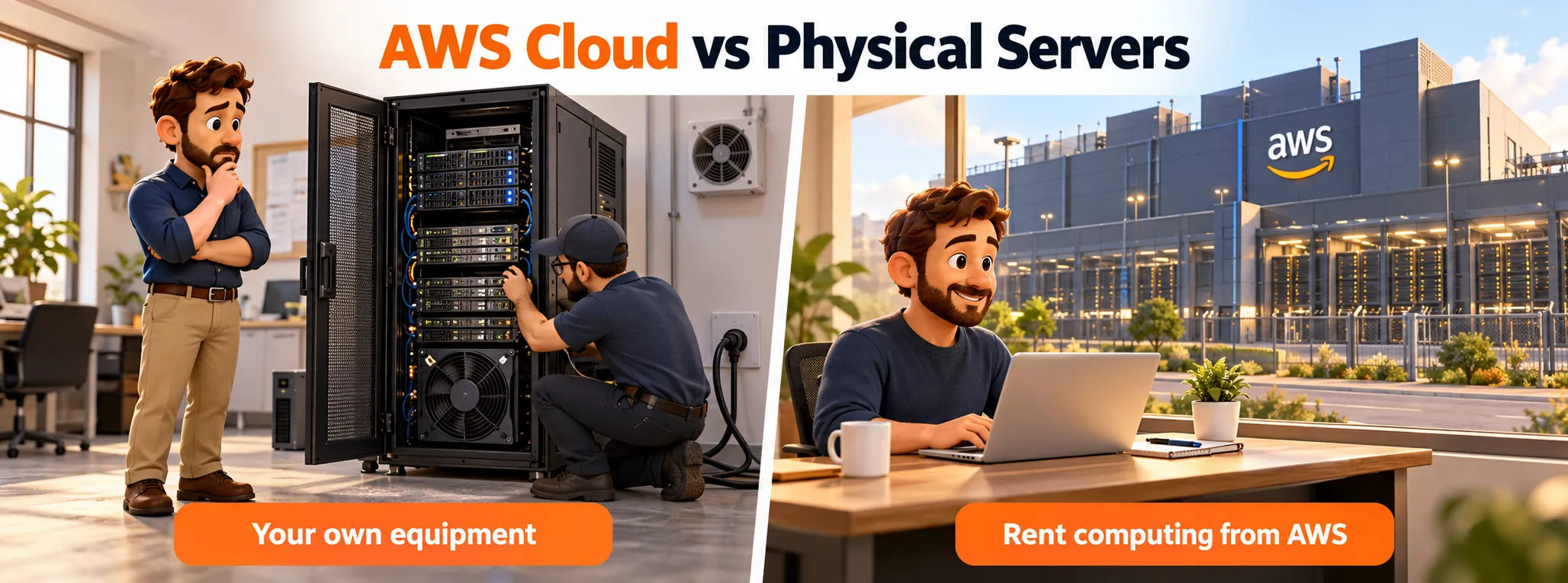 AWS Cloud vs Physical Servers: