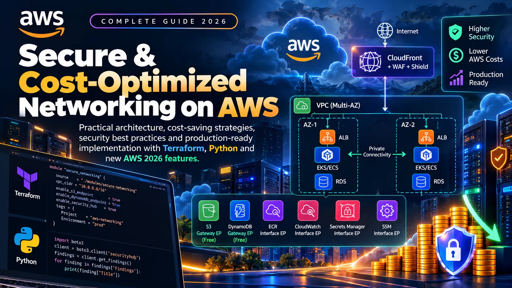 Secure by Design, Cheap by Architecture: Mastering AWS Networking for Security & Cost Wins in 2026