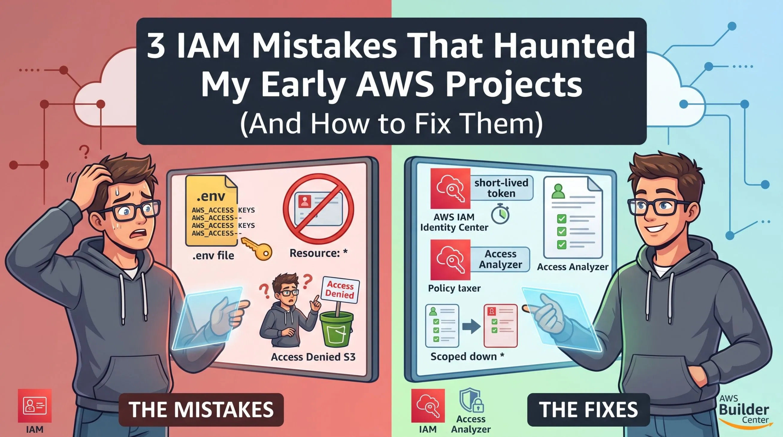 3 IAM Mistakes That Haunted My Early AWS Projects (And How to Fix Them)