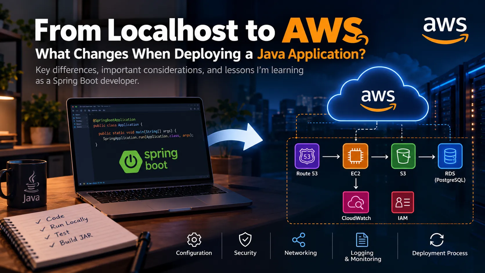 From Localhost to AWS: What Changes When Deploying a Java Application?