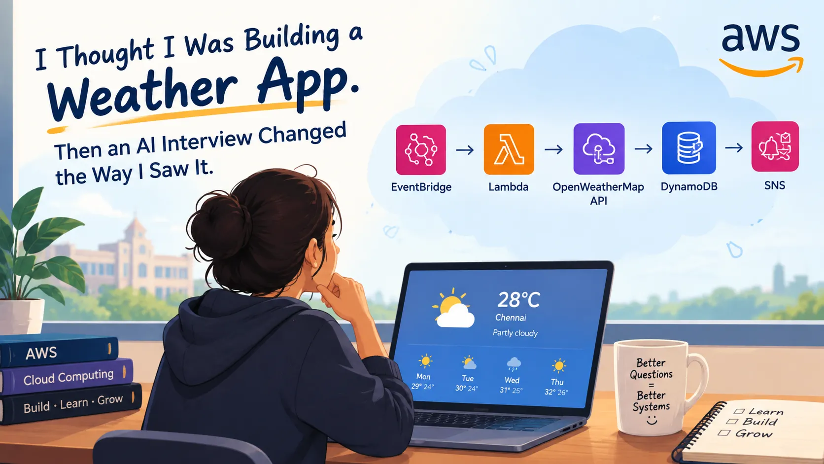 I Thought I Was Building a Weather App. Then an AI Interview Changed the Way I Saw It.