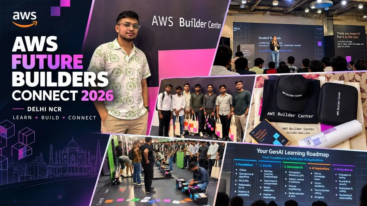 AWS Future Builders Connect 2026 – My Delhi NCR Experience