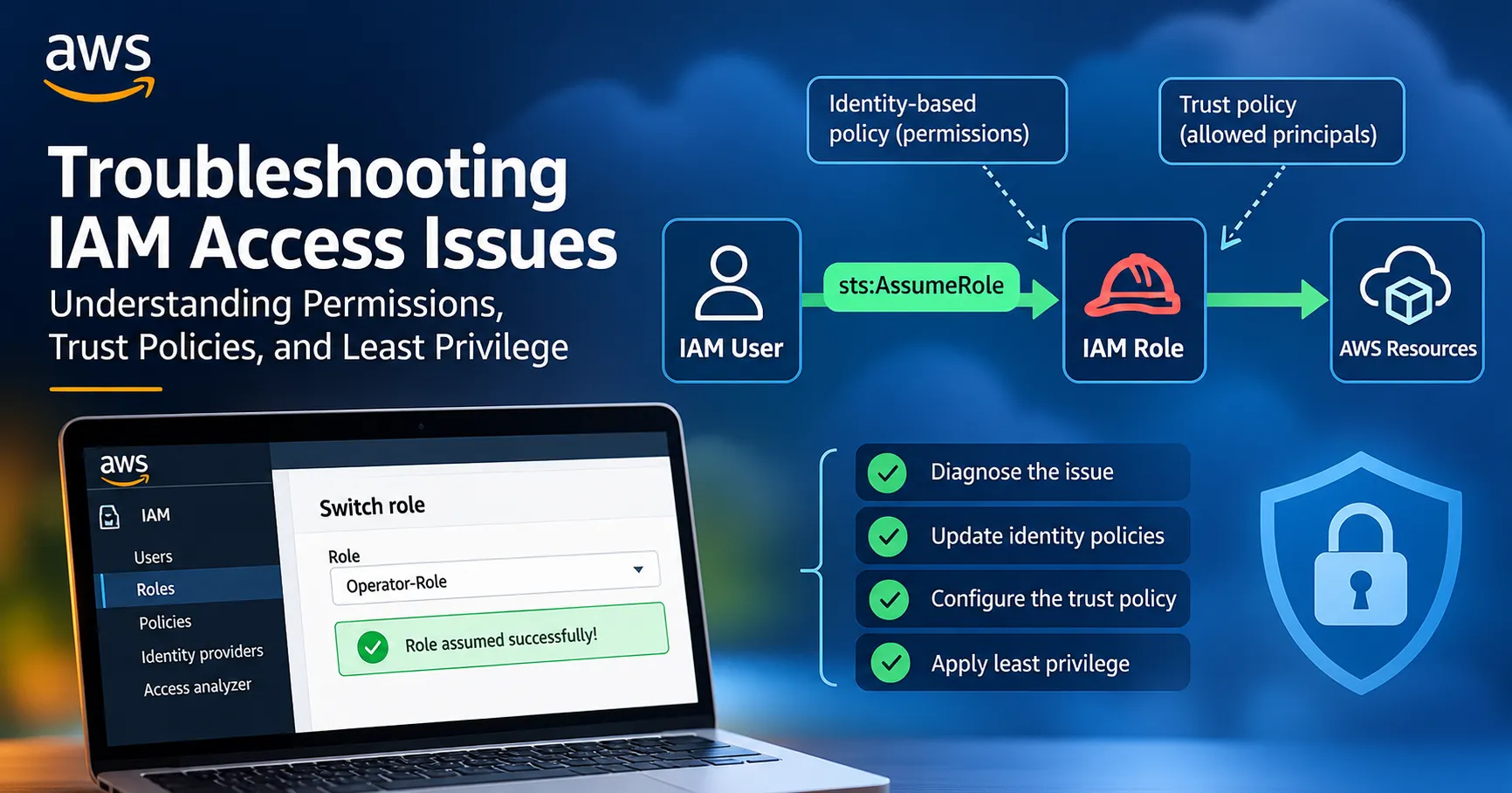 Troubleshooting AWS IAM Access Issues: Understanding Permissions, Trust ...
