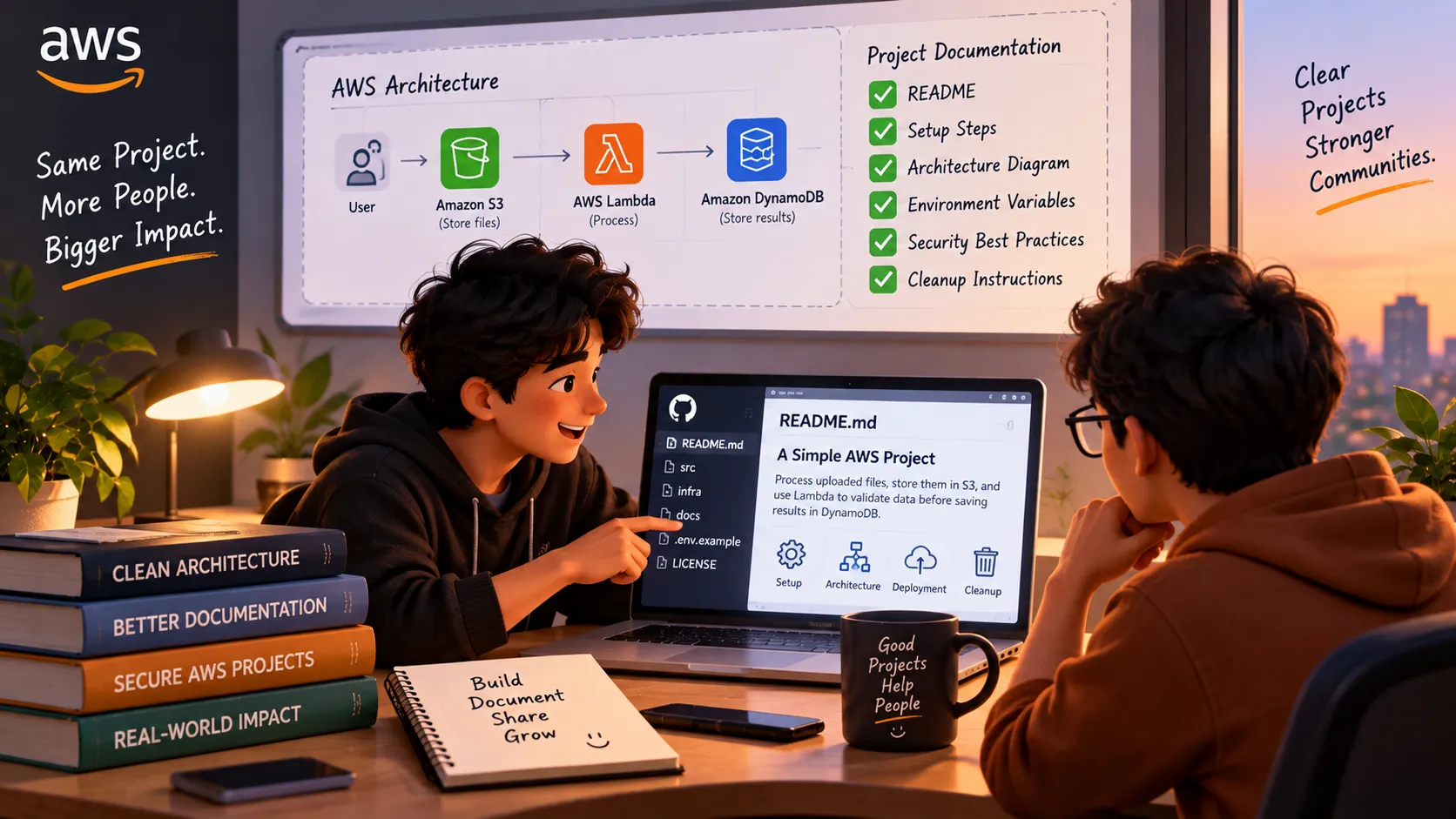 Your AWS Project Works. But Can Someone Else Use It?