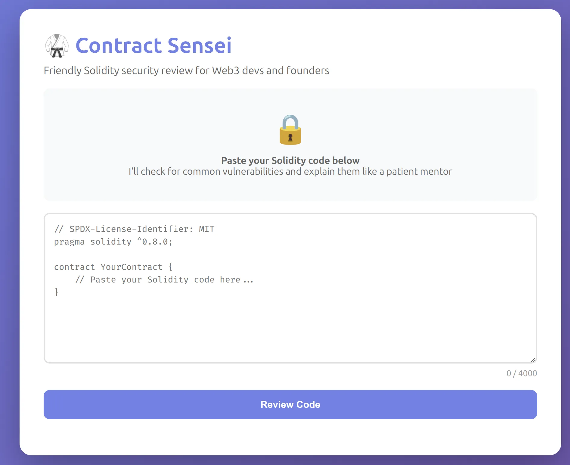 Teaching Smart Contract Security One "Sensei Says" at a Time