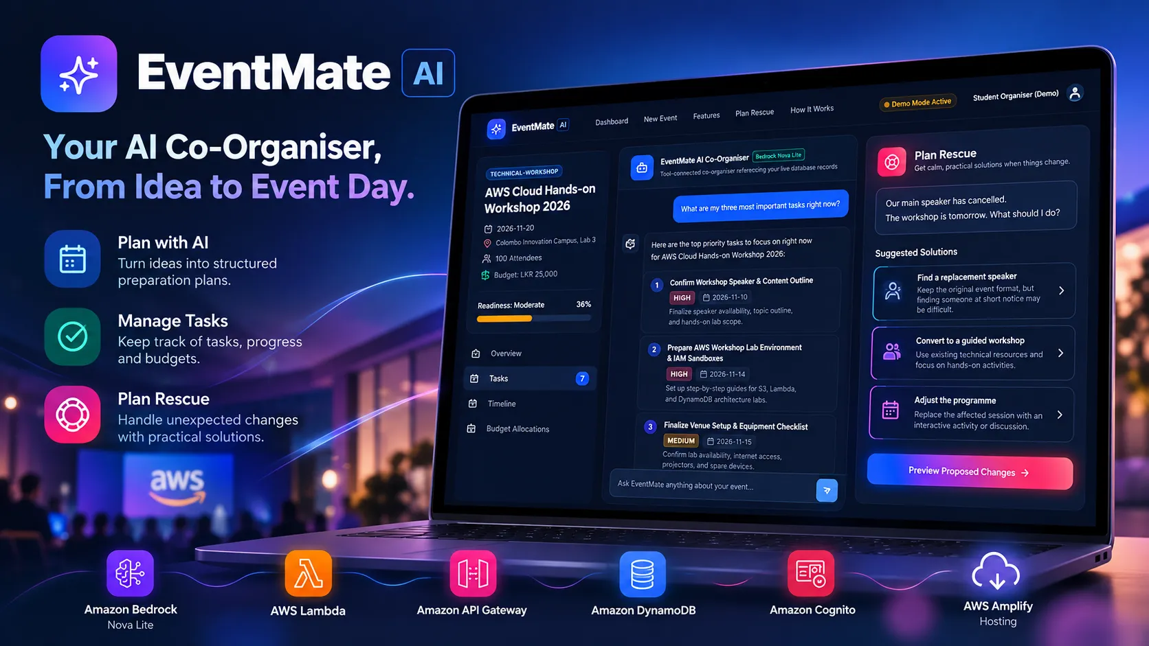 EventMate AI: Building an AI Co-Organizer That Makes Event Planning Easier