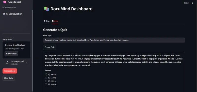 Building DocuMind: A RAG Study Assistant That Actually Cares