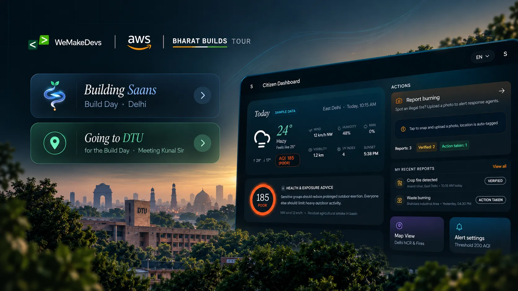 From Delhi’s Smog to AWS Agents: Building 