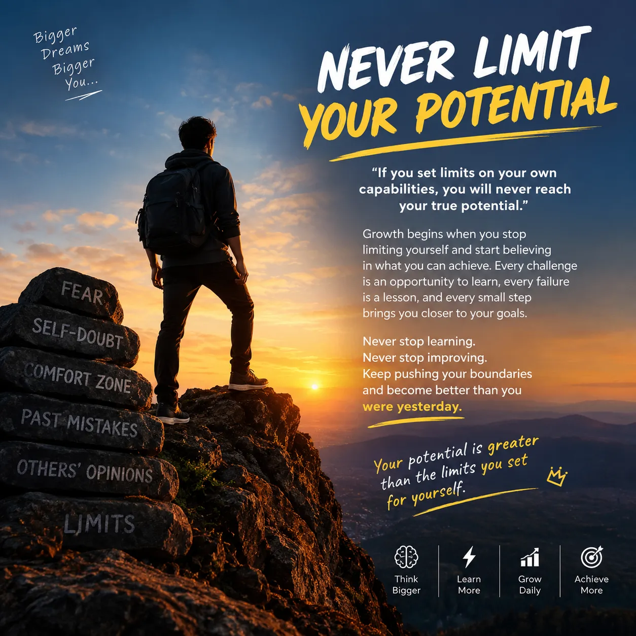 Never Limit Your Potential | AWS Builder Center